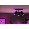 Philips Hue Fugato Lampa Sufitowa LED Czarny, 3-punktowe, Zmieniacz kolorów