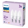 Philips Classic Zestaw 3 lamp LED E14 4,9 W 2700 kelwin 470 lumenówów