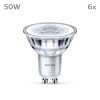 Philips Classic Zestaw 6 żarówek LED GU10 4,6 W 2700 kelwin 355 lumenów