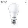 Philips Classic Zestaw 6 lamp LED E27 13 W 2700 kelwin 1521 lumenówów