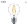 Philips Classic Zestaw 6 lamp LED E27 7 W 4000 kelwin 850 lumenów