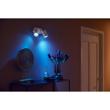 Philips Hue Fugato Lampa Sufitowa LED Biały, 2-punktowe, Zmieniacz kolorów