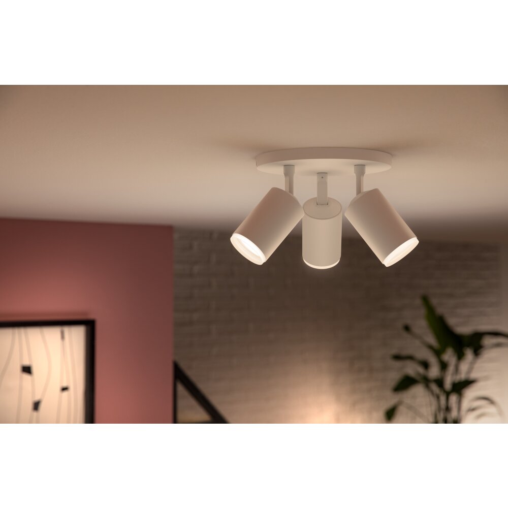Philips Hue Fugato Lampa Sufitowa LED Biały, 3-punktowe, Zmieniacz kolorów main product photo