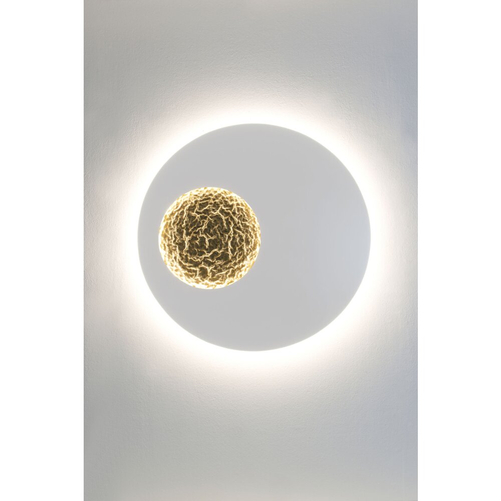 Holländer LUNA Lampa ścienna LED Złoty, Biały, 2-punktowe main product photo