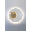 Holländer LUNA Lampa ścienna LED Złoty, Biały, 2-punktowe