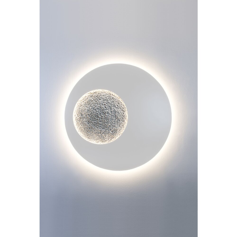 Holländer LUNA Lampa ścienna LED Srebrny, Biały, 2-punktowe main product photo