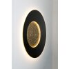 Holländer LUNA Lampa ścienna LED Brązowy, Złoty, Czarny, 2-punktowe