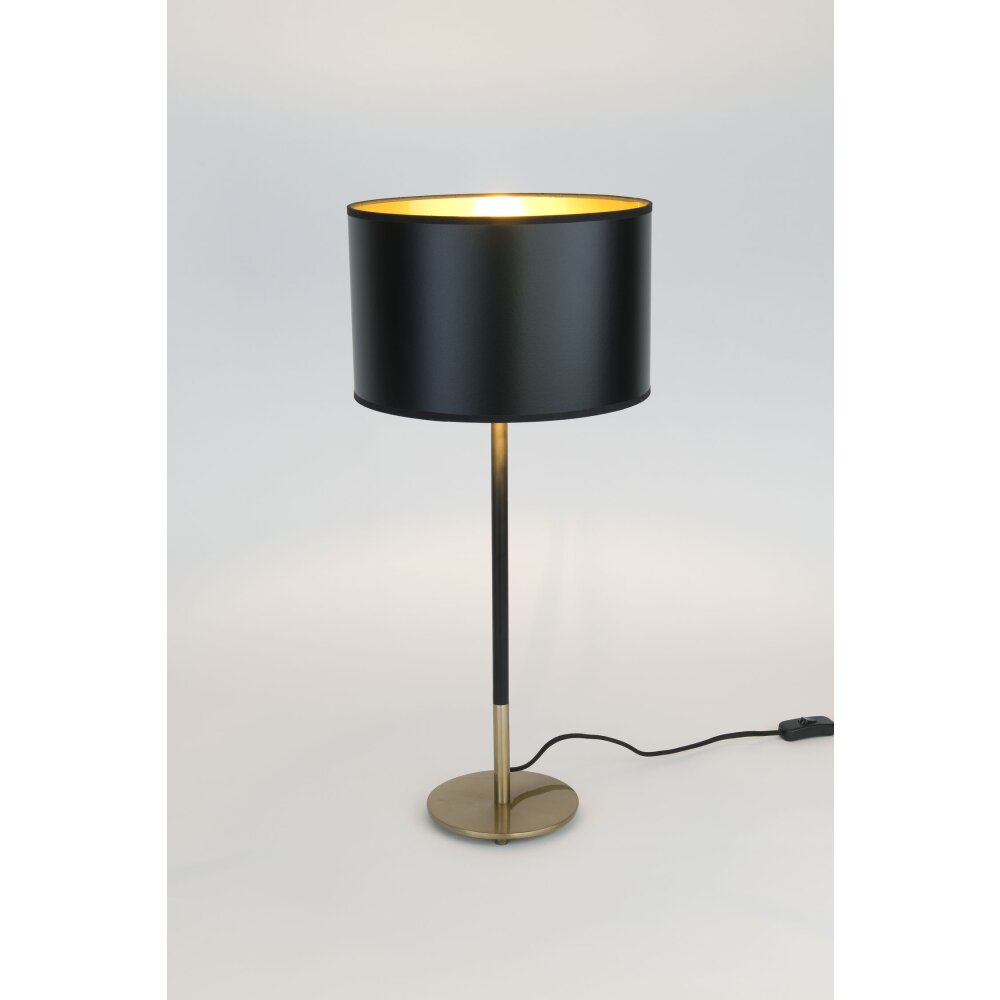 Holländer ENZIO lampka nocna Złoty, Czarny, 1-punktowy main product photo
