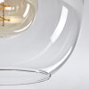 Koyoto  Lampa Sufitowa Szkło 30 cm Przezroczysty, 3-punktowe