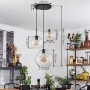 Koyoto  Lampa Wisząca Szkło 20 cm, 25 cm, 30cm Przezroczysty, 3-punktowe