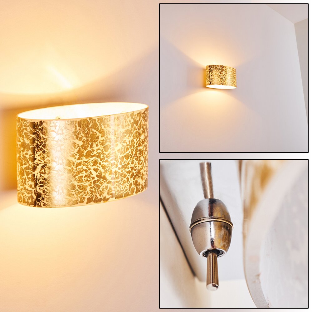 Rapar Lampa ścienna Chrom, Złoty, 1-punktowy main product photo