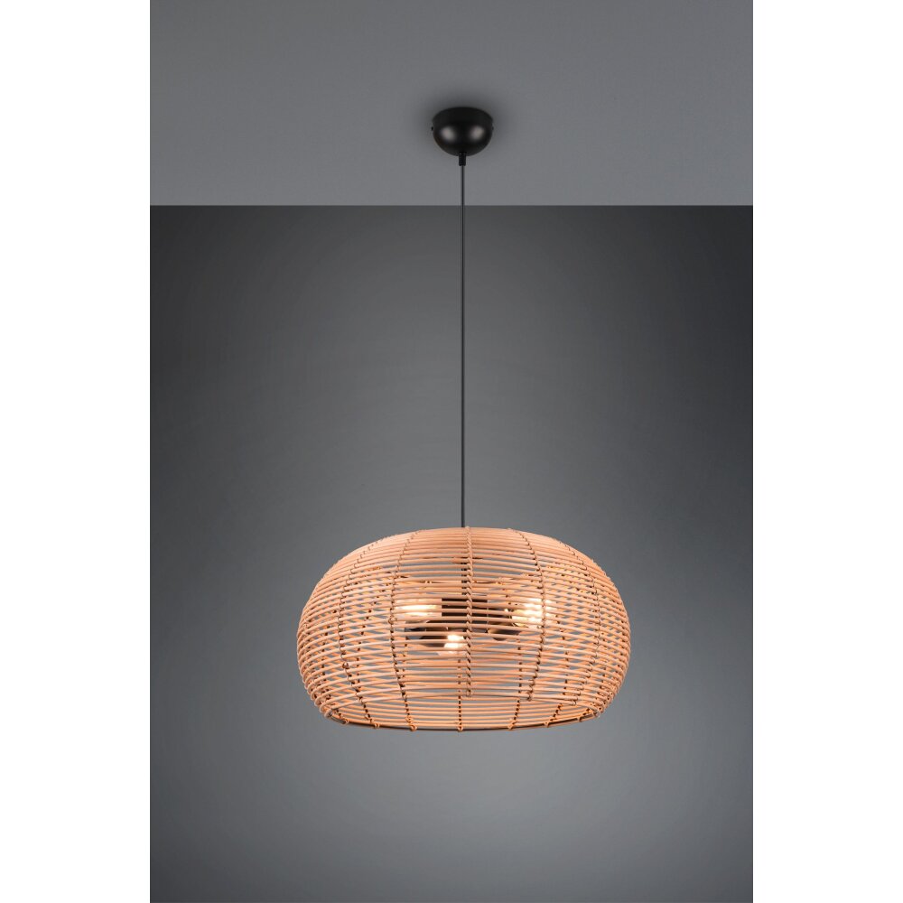 Trio Inga Lampa Wisząca Czarny, 3-punktowe main product photo