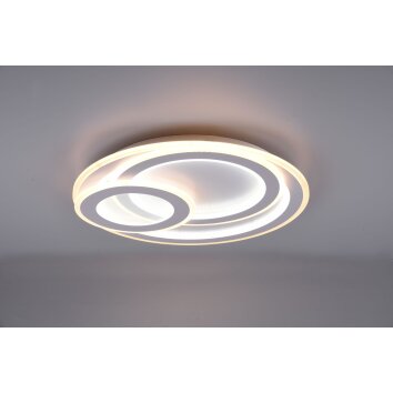Trio Mita Lampa Sufitowa LED Biały, 1-punktowy, Zdalne sterowanie