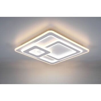 Trio Mita Lampa Sufitowa LED Biały, 1-punktowy, Zdalne sterowanie