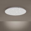 Leuchten-Direkt SPARKLE Lampa Sufitowa LED Biały, 1-punktowy, Zdalne sterowanie