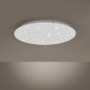 Leuchten-Direkt SPARKLE Lampa Sufitowa LED Biały, 1-punktowy, Zdalne sterowanie