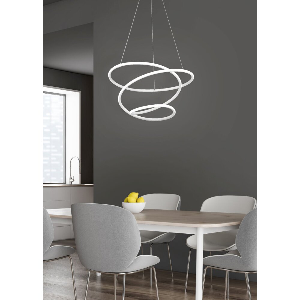 Reality Bologna Lampa Wisząca LED Biały, 1-punktowy main product photo