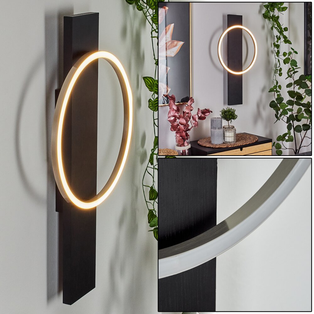 Pompu Lampa ścienna LED Czarny, 1-punktowy main product photo
