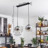 Koyoto  Lampa Wisząca Szkło 25 cm Przezroczysty, Przydymiony, 2-punktowe