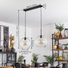 Koyoto  Lampa Wisząca Szkło 30 cm Przezroczysty, 2-punktowe