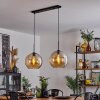 Koyoto  Lampa Wisząca Szkło 30 cm W kolorze bursztynu, 2-punktowe