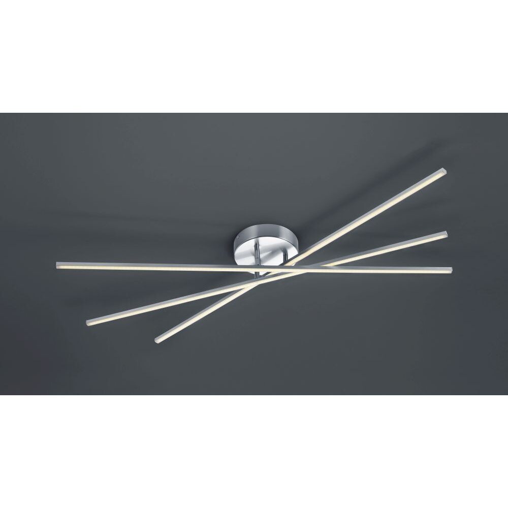Trio TIRIAC Lampa Sufitowa LED Nikiel matowy, 3-punktowe main product photo