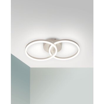 Fabas Luce Giotto Lampa Sufitowa LED Biały, 1-punktowy