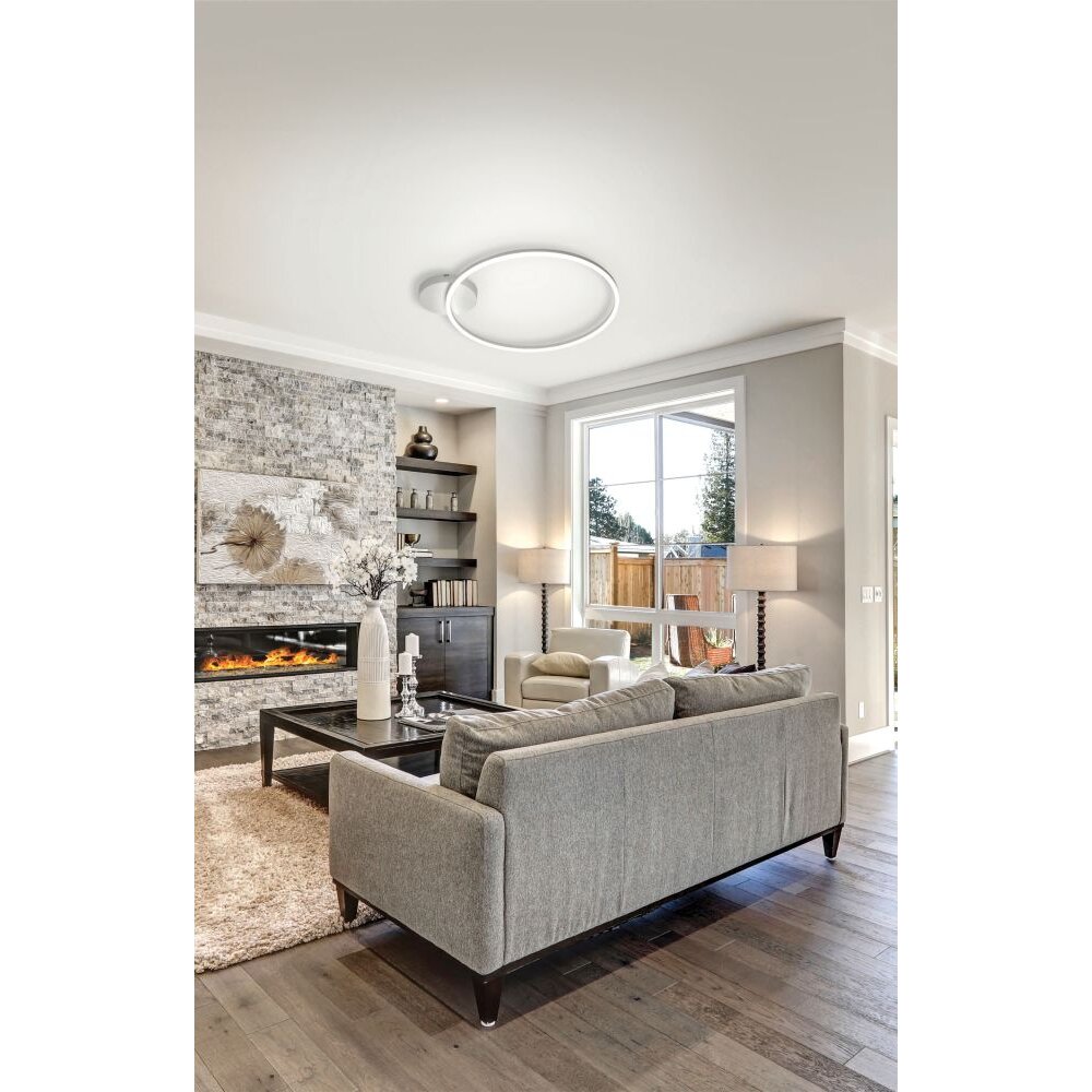 Fabas Luce Giotto Lampa Sufitowa LED Biały, 1-punktowy main product photo