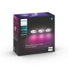 Philips Hue Xamento Oprawa wpuszczana LED Chrom, 3-punktowe