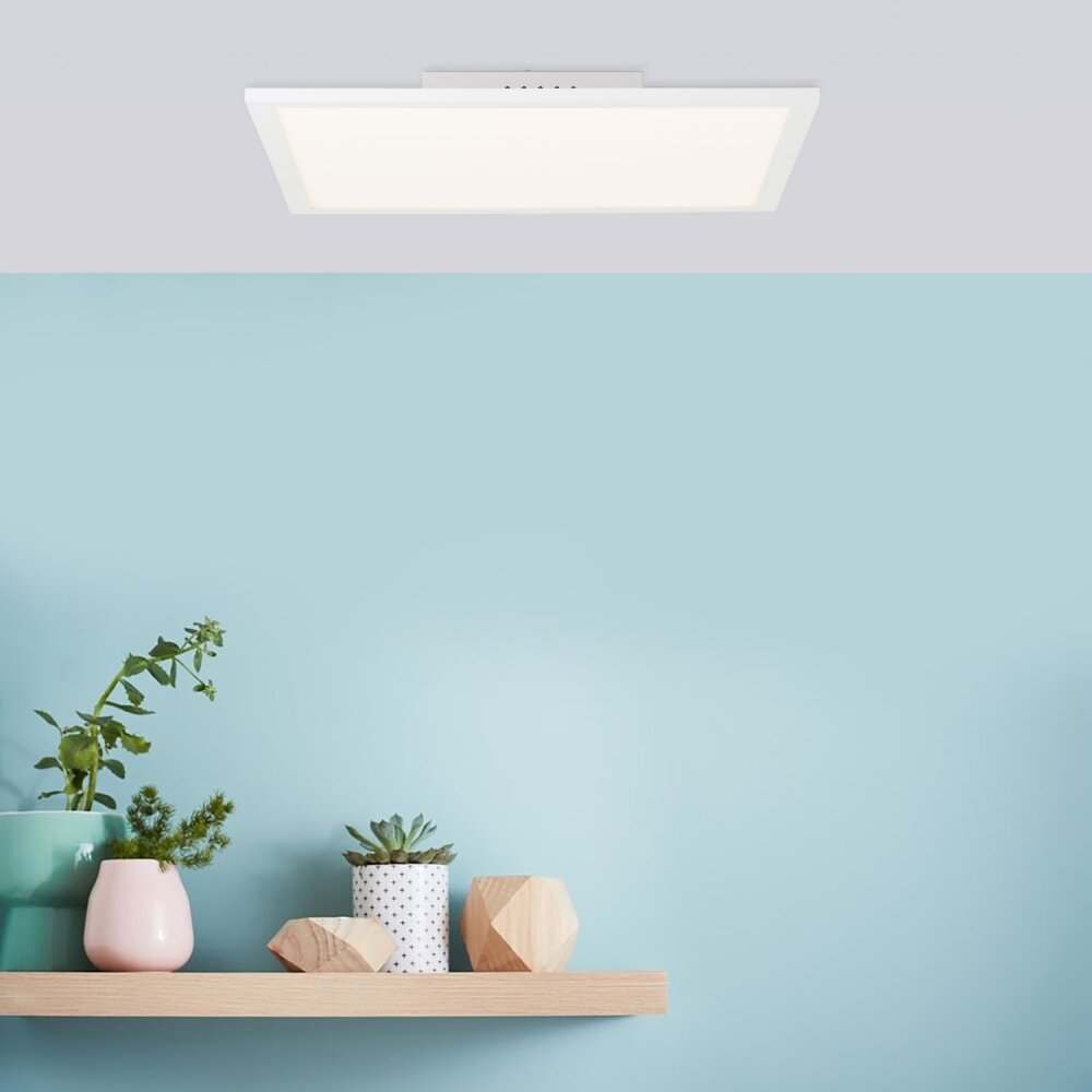 Brilliant Jacinda Lampa Sufitowa LED Biały, 1-punktowy, Zdalne sterowanie main product photo