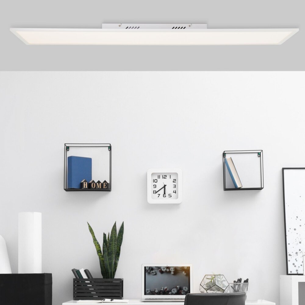 Brilliant Jacinda Lampa Sufitowa LED Biały, 1-punktowy, Zdalne sterowanie main product photo