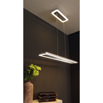 Luce Design Solaris Lampa Wisząca LED Stal nierdzewna, 1-punktowy