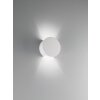 Luce Design Leiron Lampa ścienna może być pomalowany na kolory komercyjne, Biały, 1-punktowy