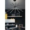 Luce Design Shanghai Lampa Wisząca LED Czarny, 8-punktowe