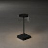 Konstsmide Scilla Lampa stołowa LED Czarny, 1-punktowy