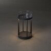 Konstsmide Chieti Lampa stołowa LED Szary, 1-punktowy