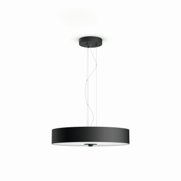 Philips Hue Fair Lampa Wisząca LED Czarny, 1-punktowy, Zdalne sterowanie