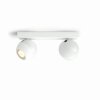 Philips Hue Buckram Lampa Sufitowa LED Biały, 2-punktowe, Zdalne sterowanie