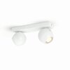 Philips Hue Buckram Lampa Sufitowa LED Biały, 2-punktowe, Zdalne sterowanie