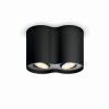 Philips Hue Pillar Lampa Sufitowa LED Czarny, 2-punktowe, Zdalne sterowanie