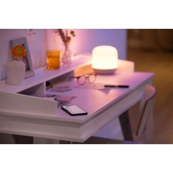 Philips WiZ Hero lampka nocna LED Biały, 1-punktowy, Zdalne sterowanie, Zmieniacz kolorów