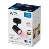 Philips WiZ IMAGEO Lampa Sufitowa LED Czarny, 1-punktowy, Zmieniacz kolorów