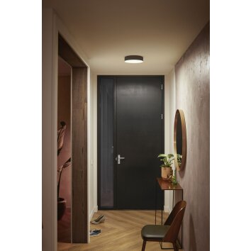 Philips Hue Enrave Lampa Sufitowa LED Czarny, 1-punktowy, Zdalne sterowanie