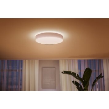 Philips Hue Enrave Lampa Sufitowa LED Biały, 1-punktowy, Zdalne sterowanie