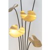 Holländer CONTROVERSA lampa podłogowa LED Brązowy, Złoty, Czarny, 9-punktowe