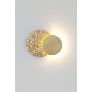 Holländer METEOR GRANDE Lampa ścienna LED Złoty, 1-punktowy