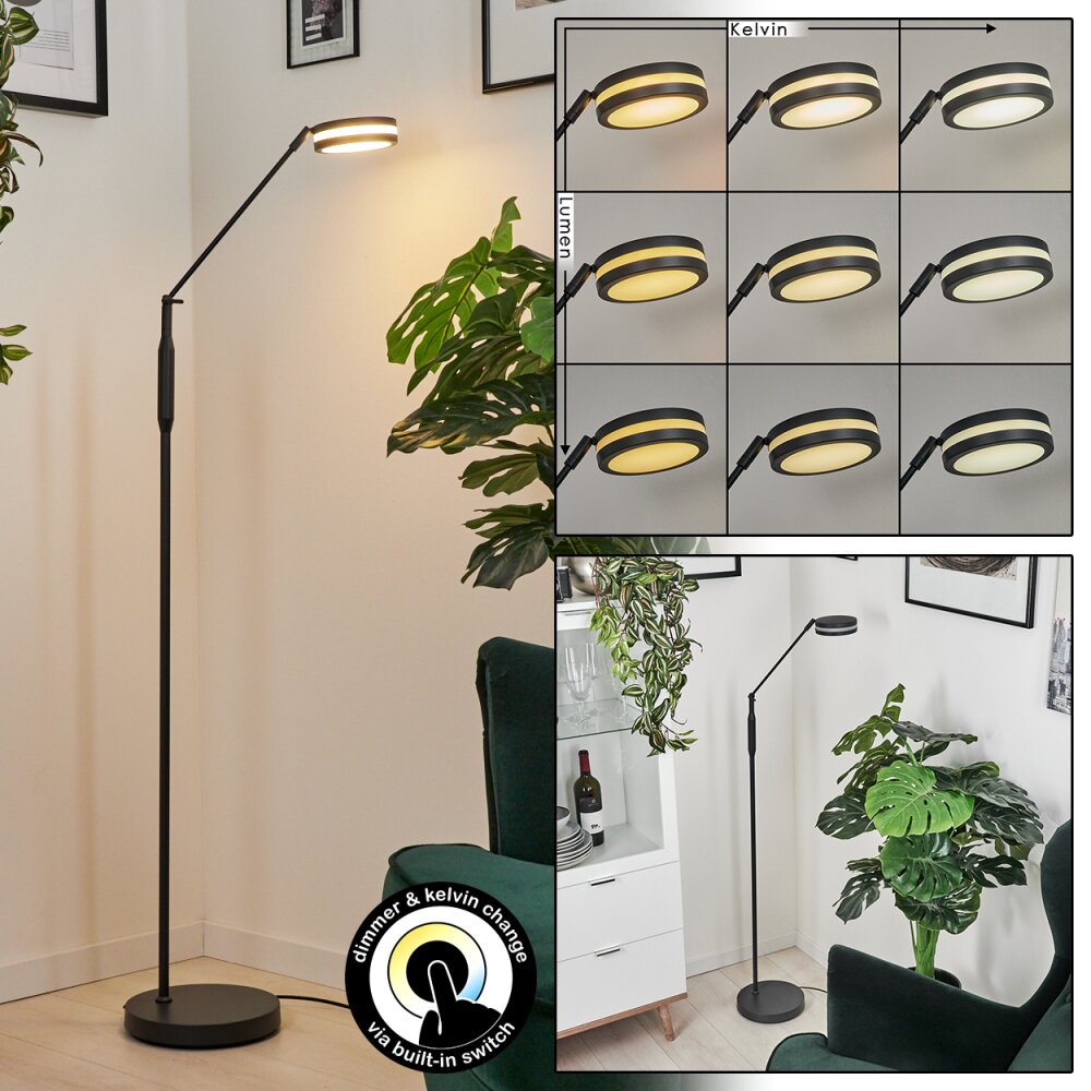 Huallilemu Lampa Stojąca LED Antracytowy, 1-punktowy main product photo