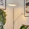 Murca Lampa Stojąca oświetlająca sufit LED Nikiel matowy, 2-punktowe