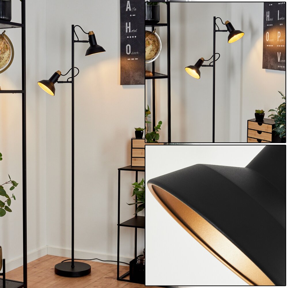 Vouzy Lampa Stojąca Czarny, 2-punktowe main product photo