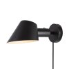 Design For The People by Nordlux STAY Lampa ścienna Czarny, 1-punktowy